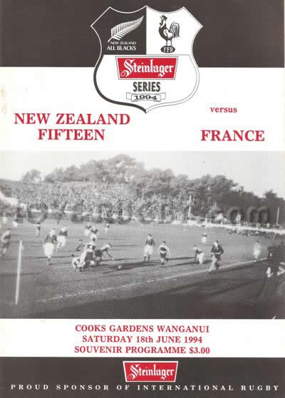 1994 Ivory Coast v Zimbabwe  Rugby Programme